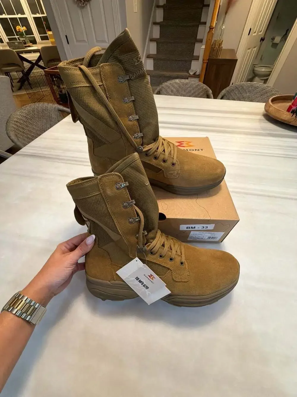 Garmont T8 NFS 670 Regular Lightweight Military Boots Coyote Size 12.5